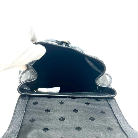 *ON SALE* KATE SPADE #40348 Black Leila Flap Backpack main image 9